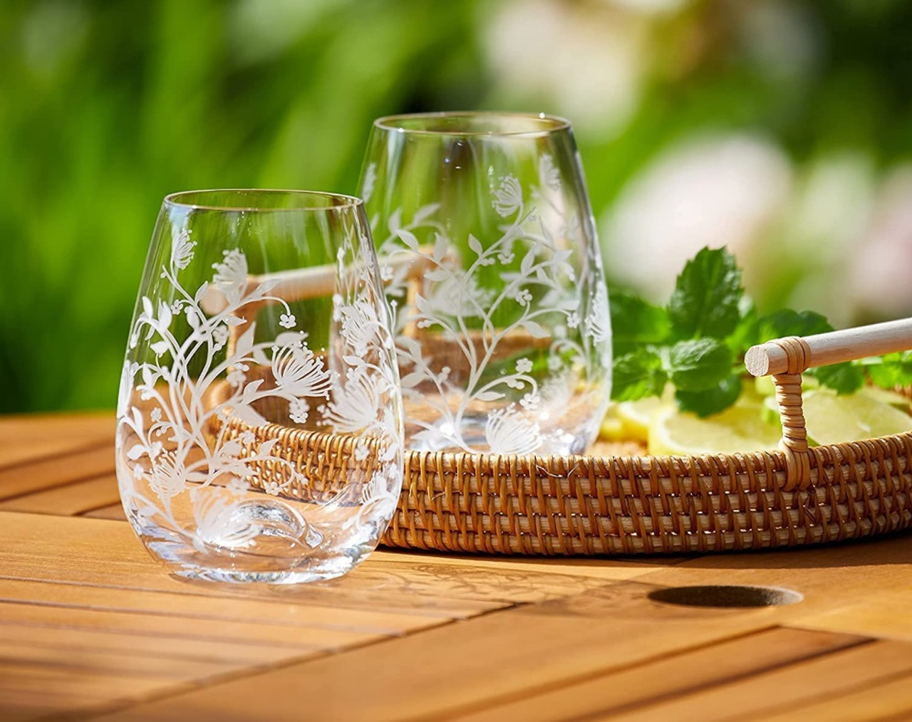 stemless glass